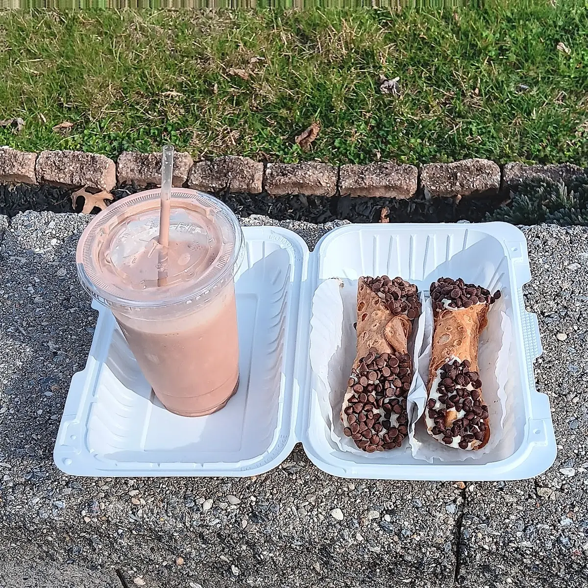 Cannoli's & a Chocolate Shake