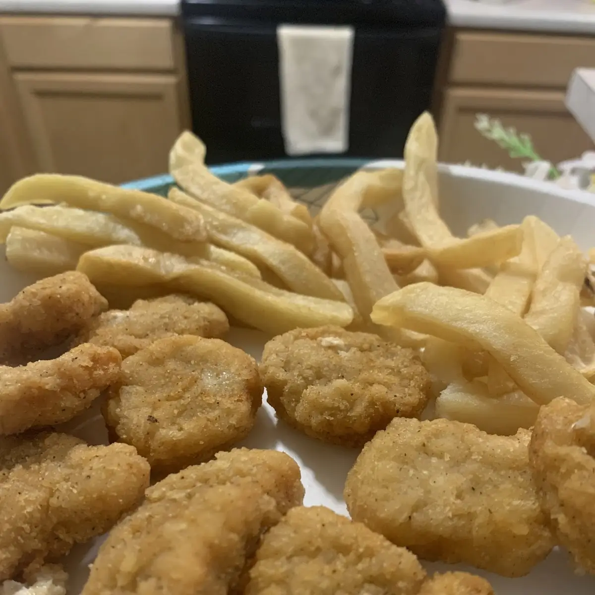 Chicken Nuggets with Fries
