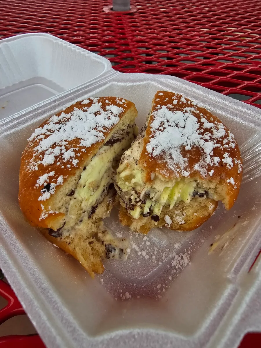 Donut Ice Cream Sandwich