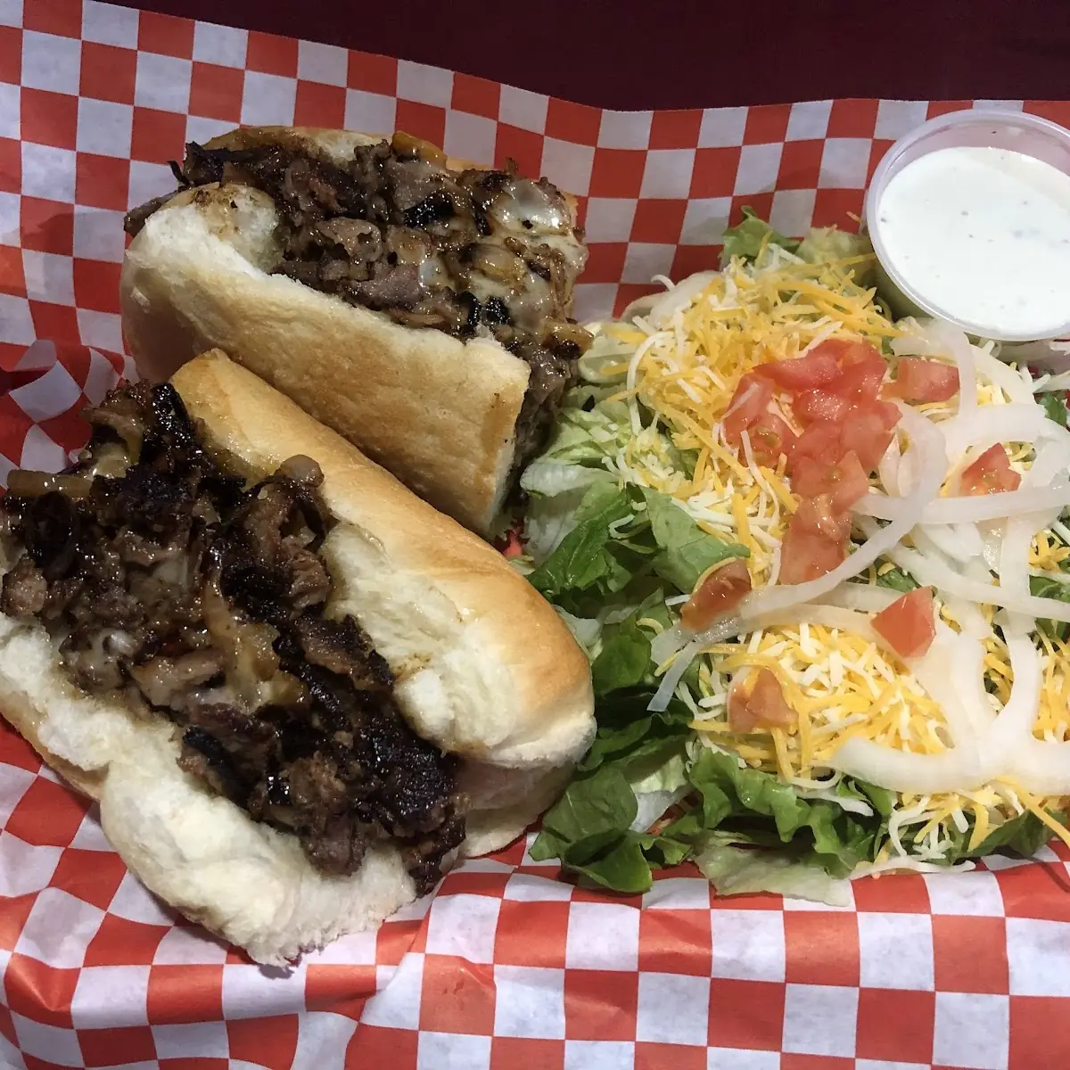 Mushroom Philly Cheesesteak