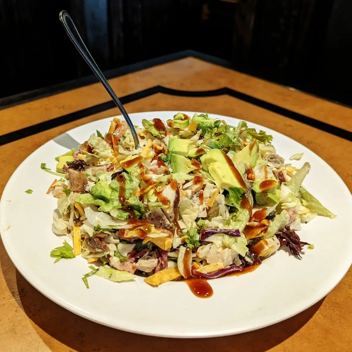 BBQ Chicken Chop Salad