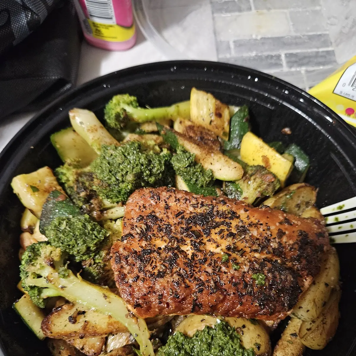 Salmon Salsa Verde