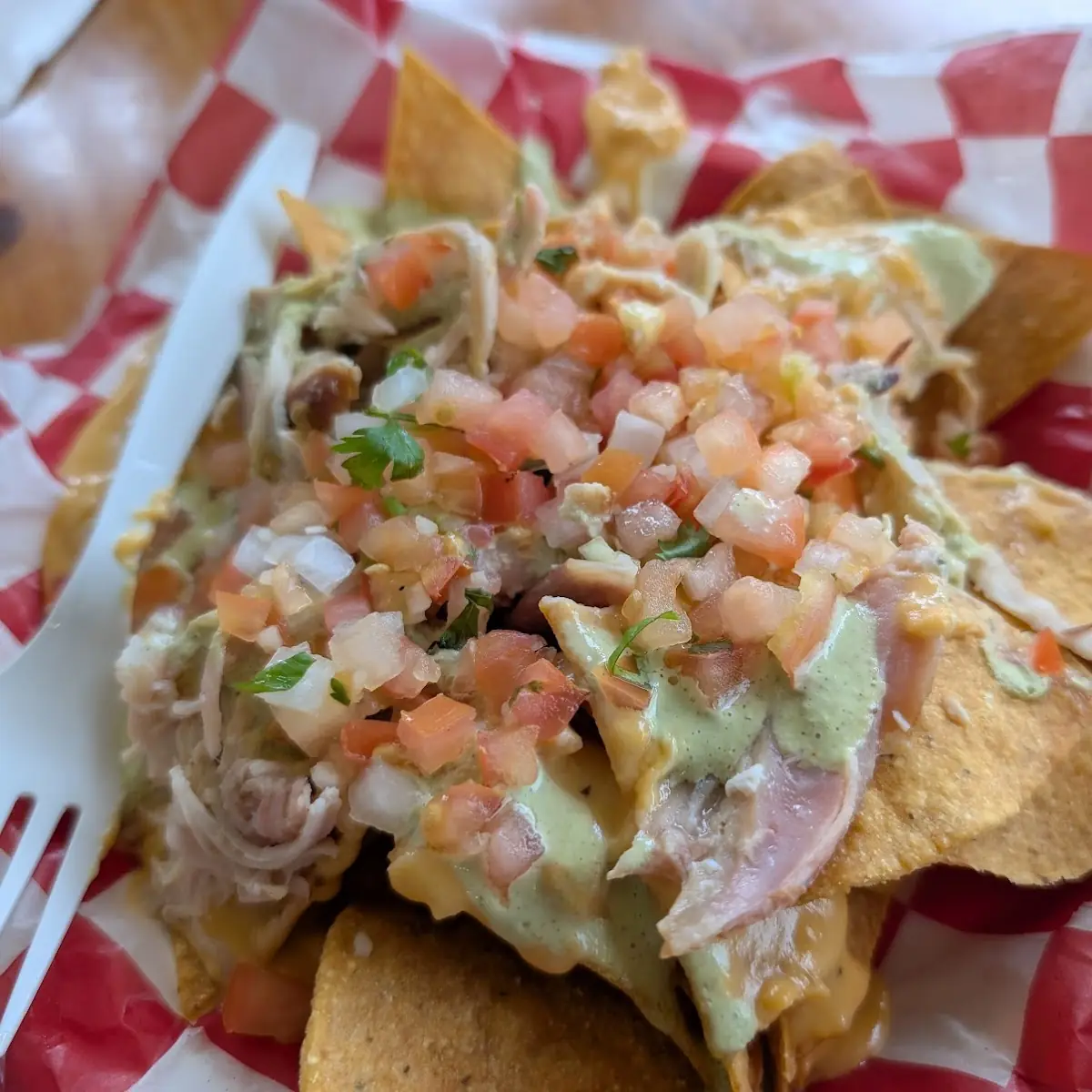 Fresh Fried Loaded Nachos