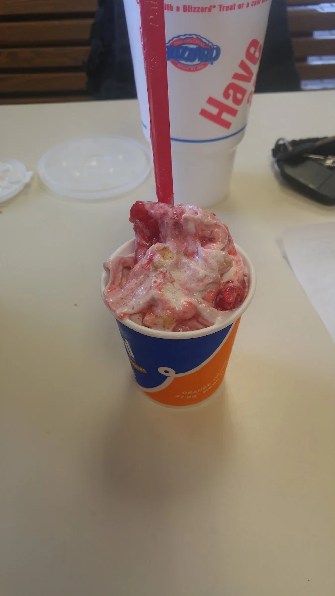 Strawberry Cheesecake Blizzard