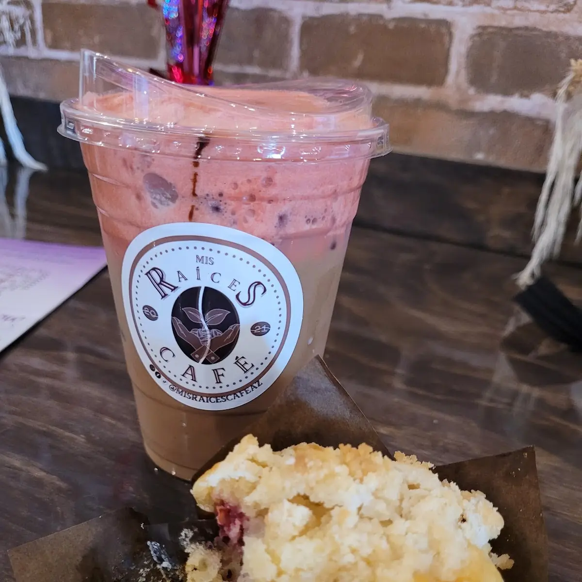Mocha with Red Velvet Cold Foam
