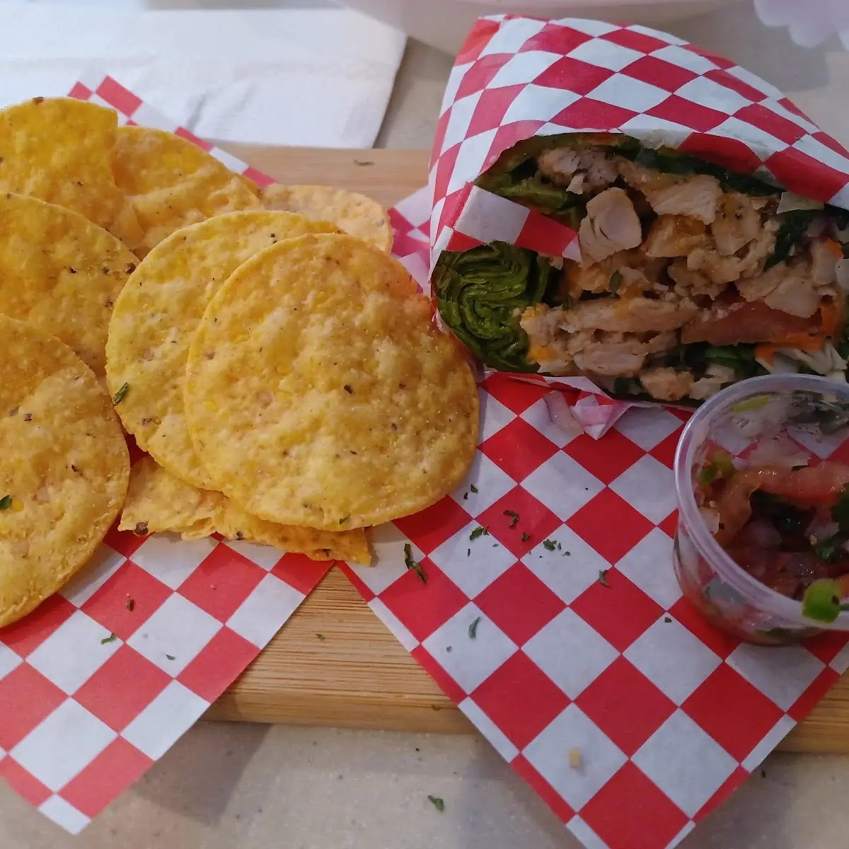 Chicken Caesar Wrap