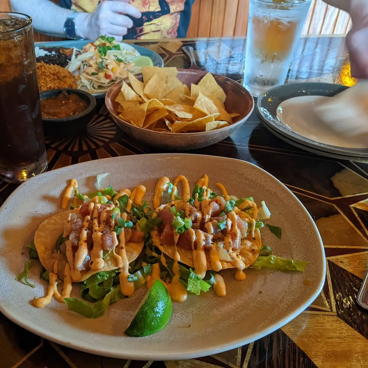 Ahi Tuna Tostada