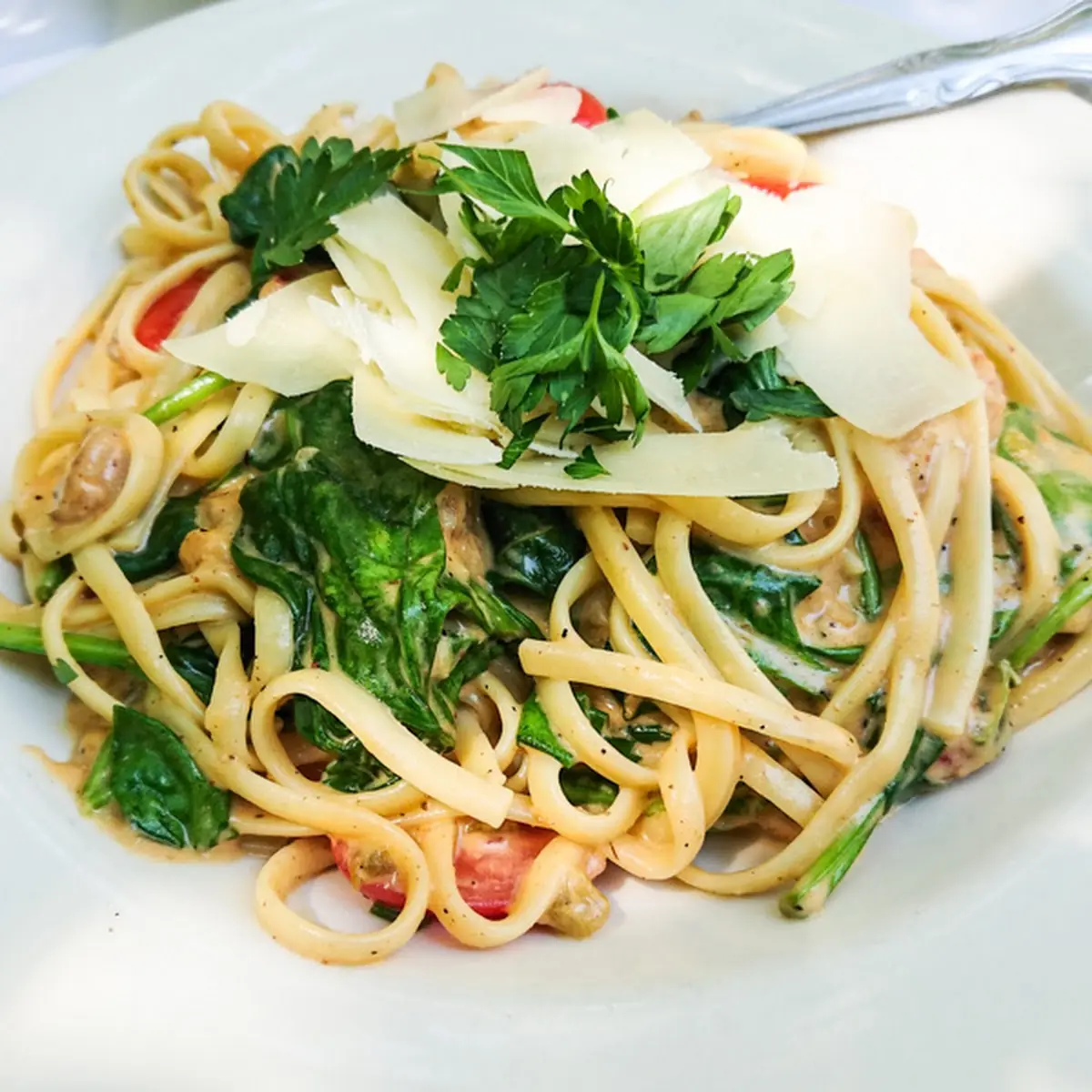 Black Truffle Pasta Primavera
