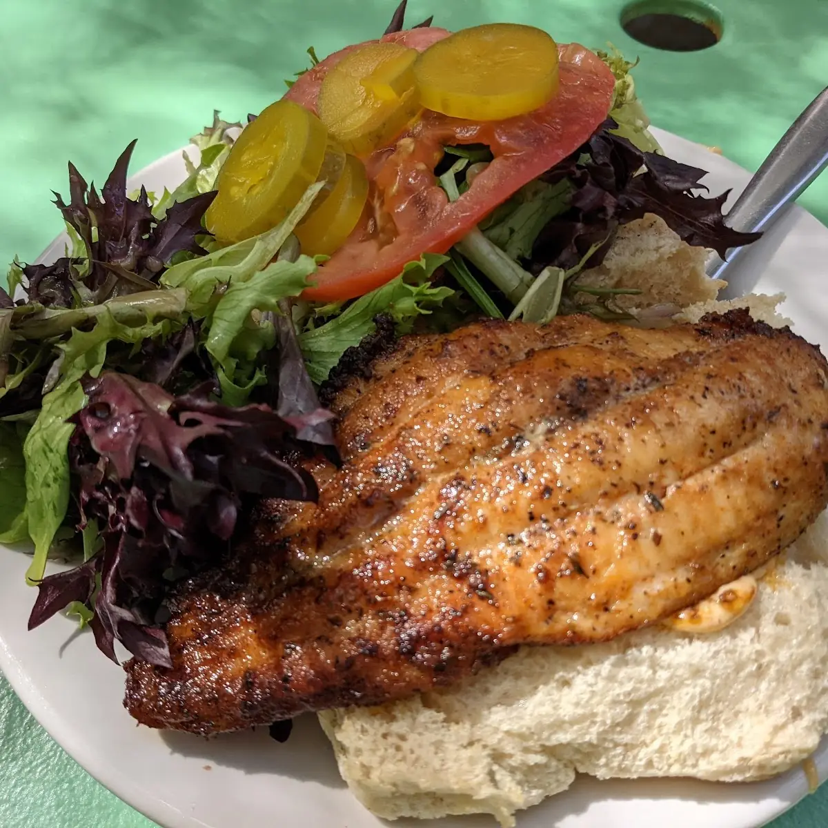 Blackened Catfish Sandwich