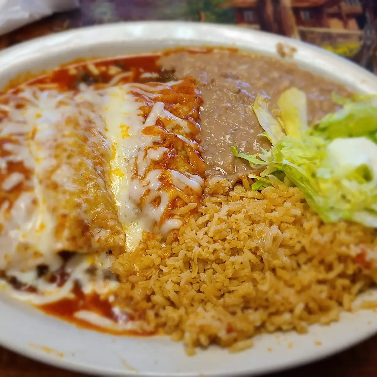 Enchilada Rice & Beans