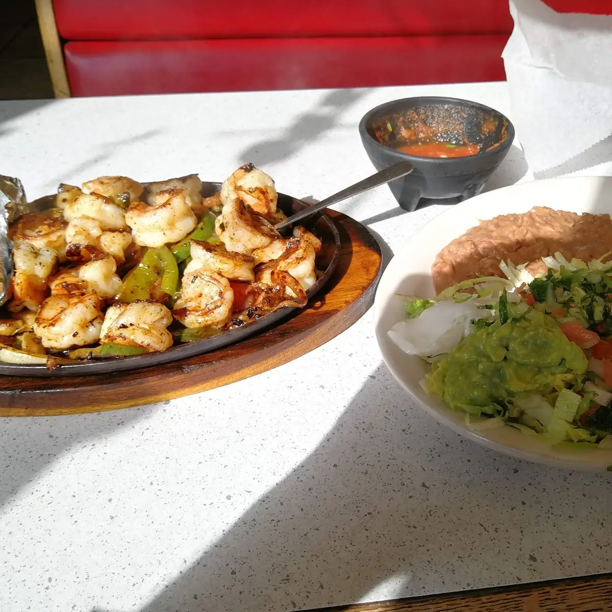 Shrimp Fajitas
