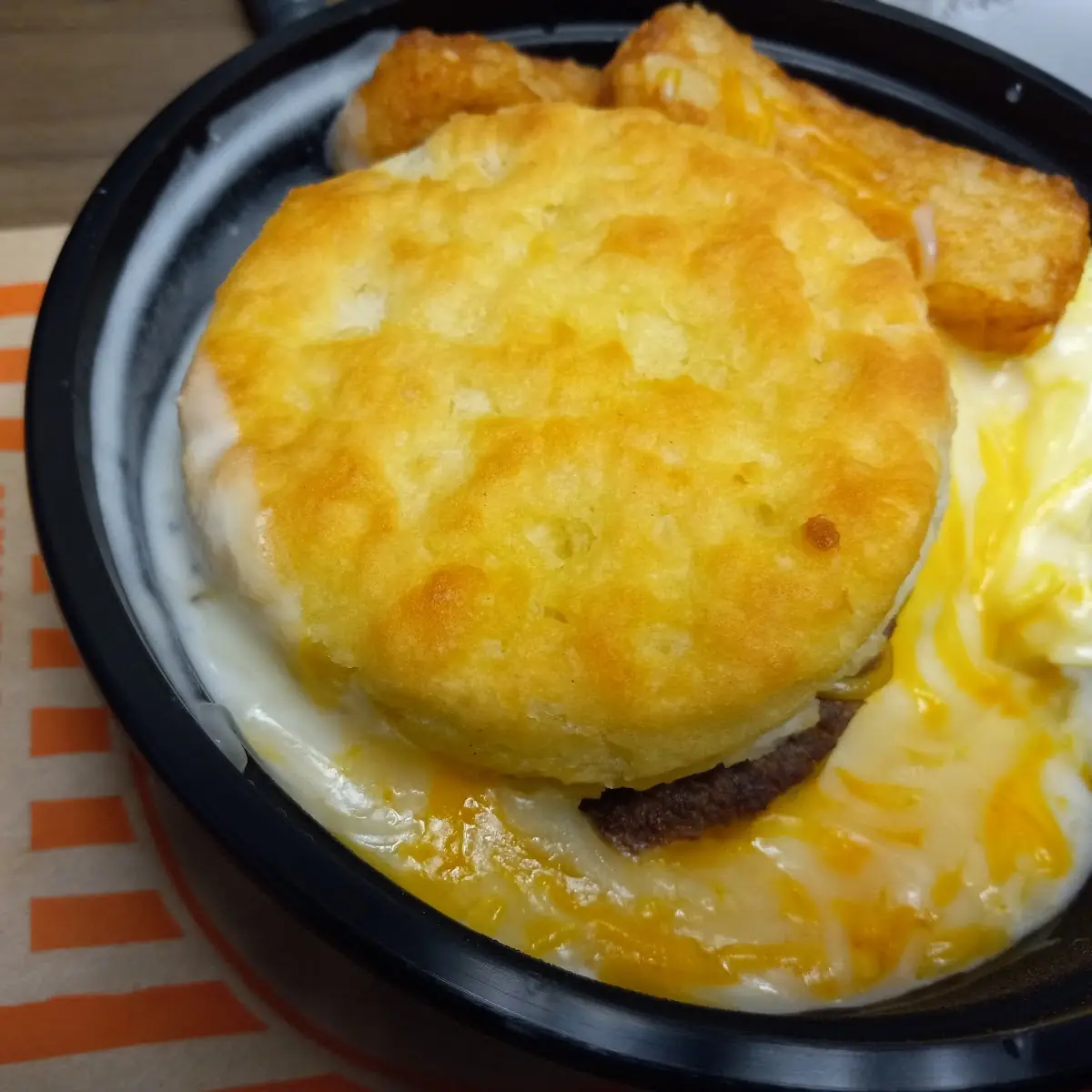 Biscuit with Egg & Cheese