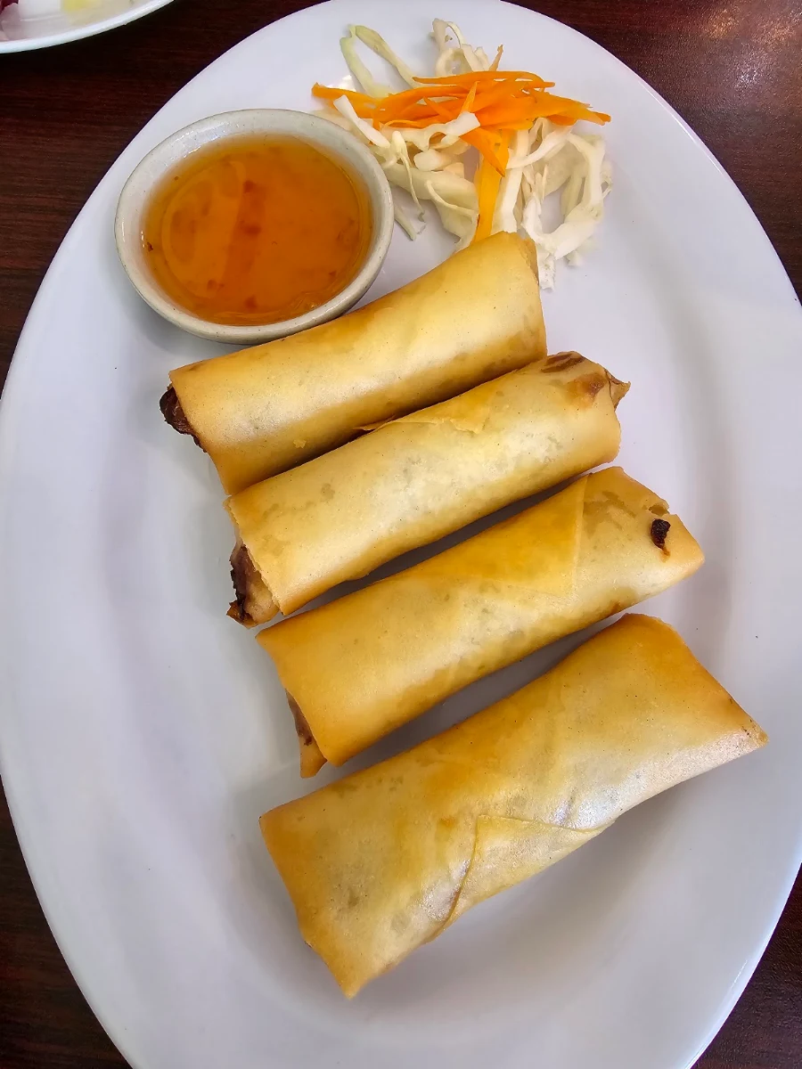 Fried Veggie Egg Rolls