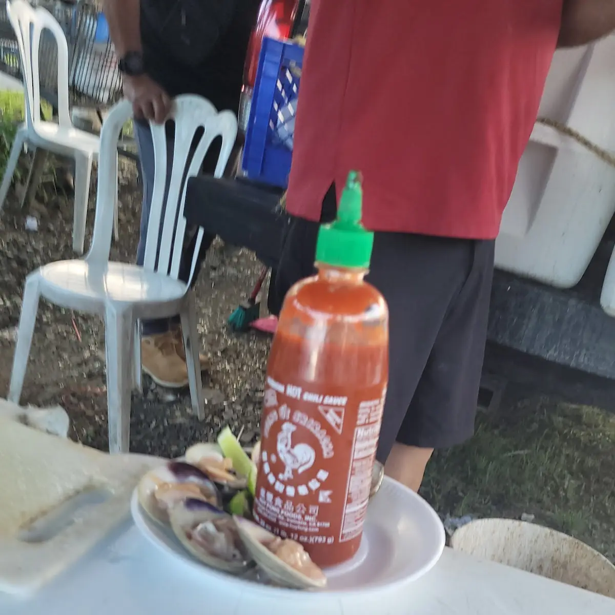 Oysters with Hot Sauce