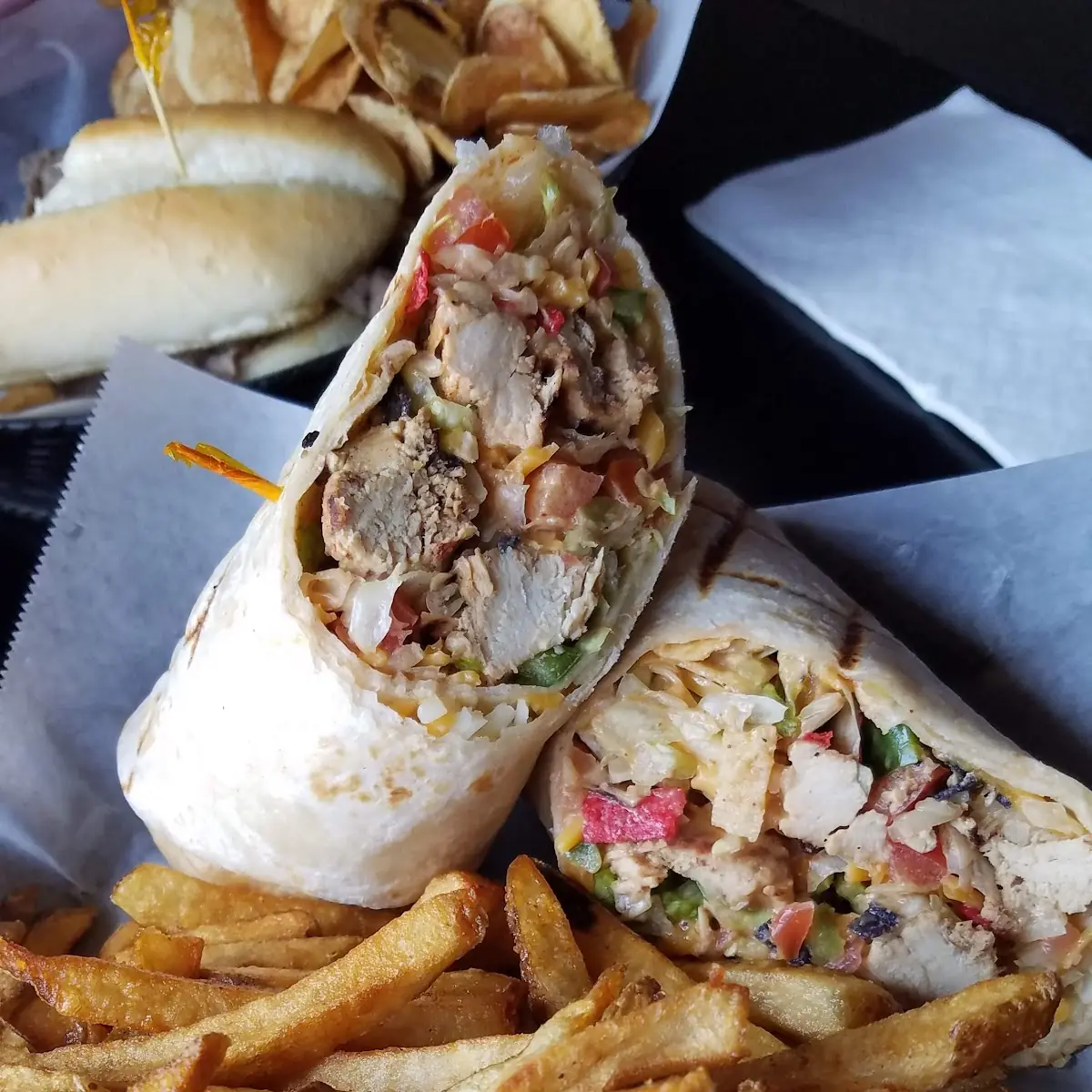 South Western Chicken Wrap
