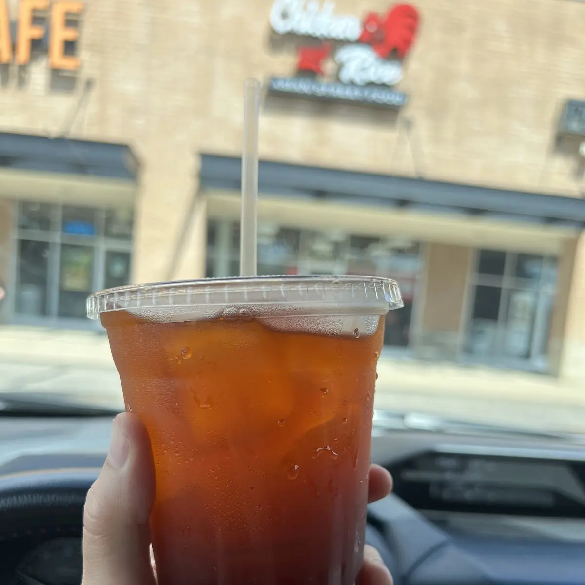 Thai Tea with Lime
