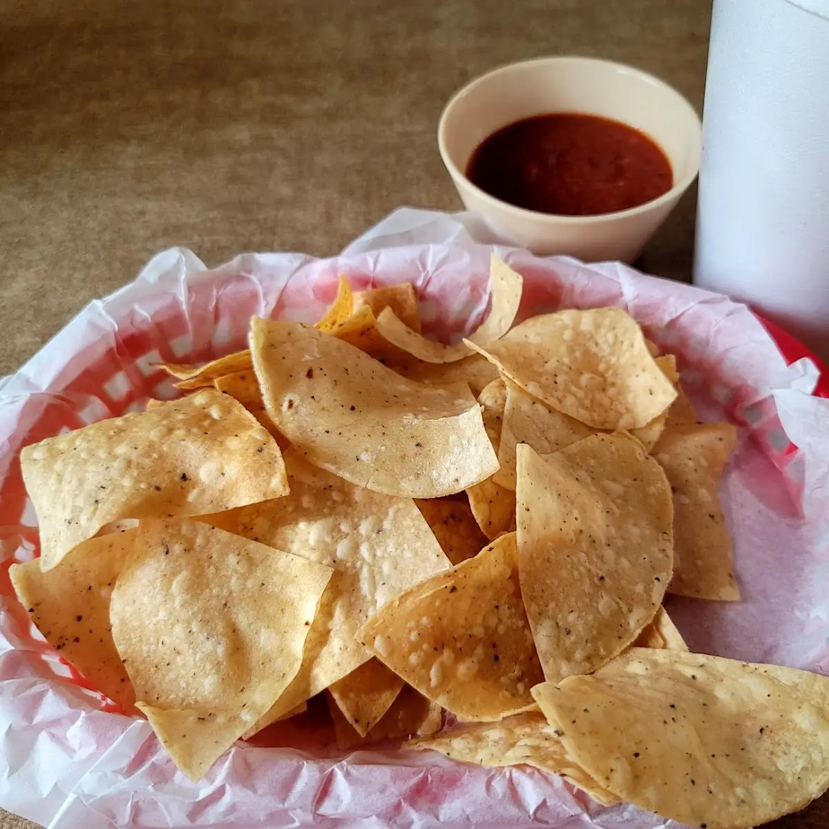 Chips and Hot Sauce