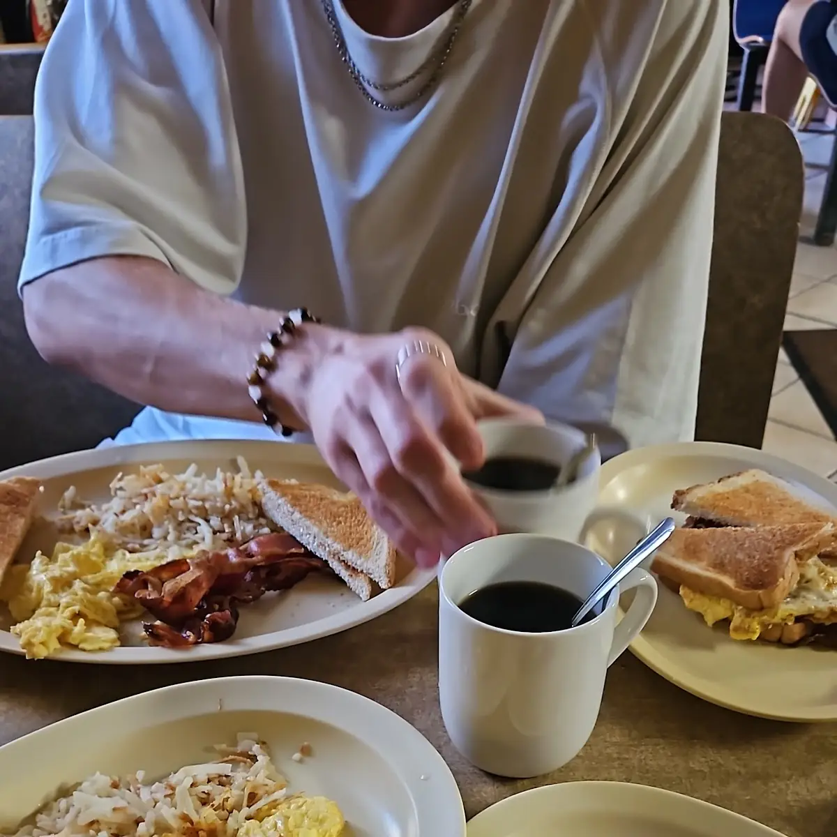 Hash Browns & Toast