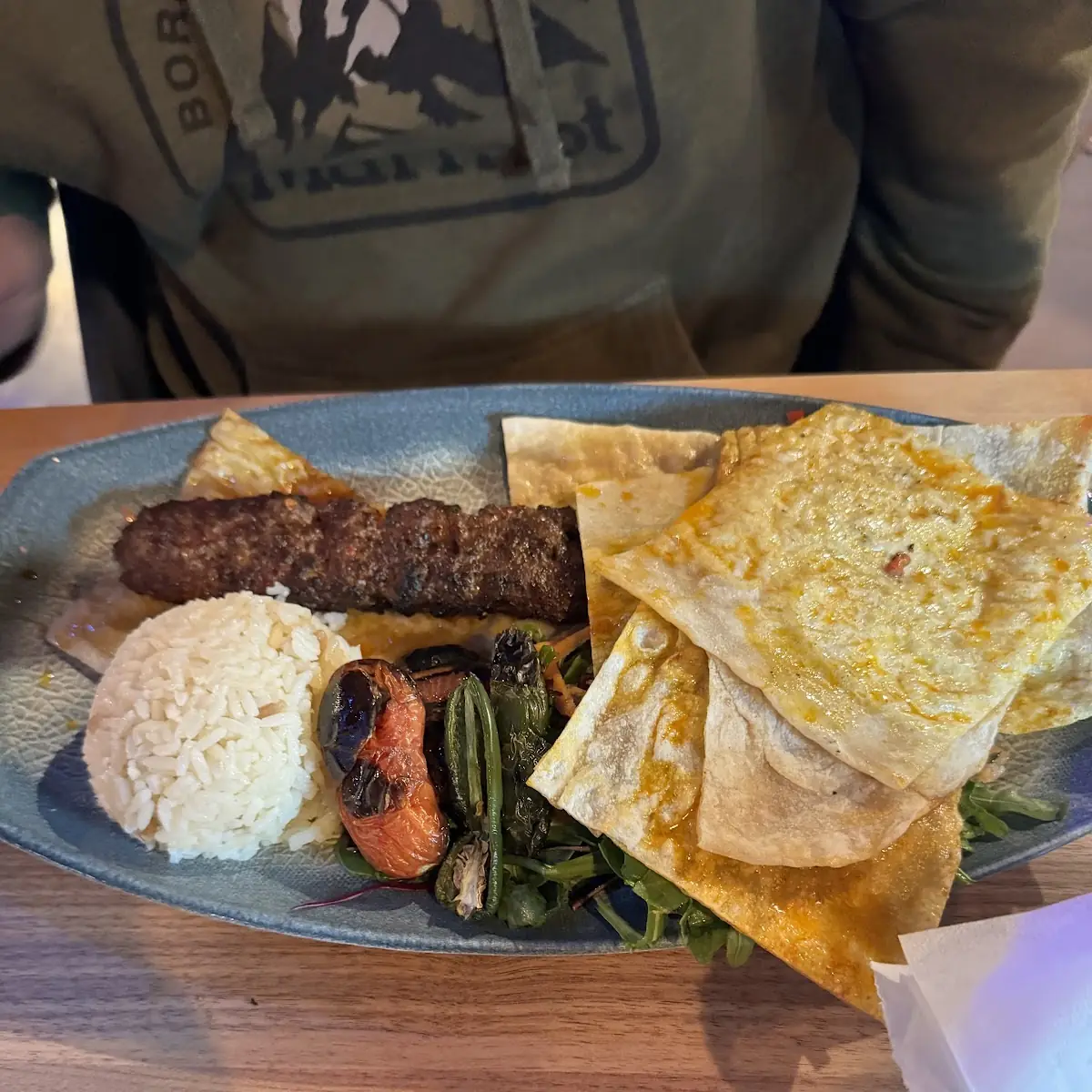 (TS) Lamb Gyro Wrap w/ French Fries + Drink