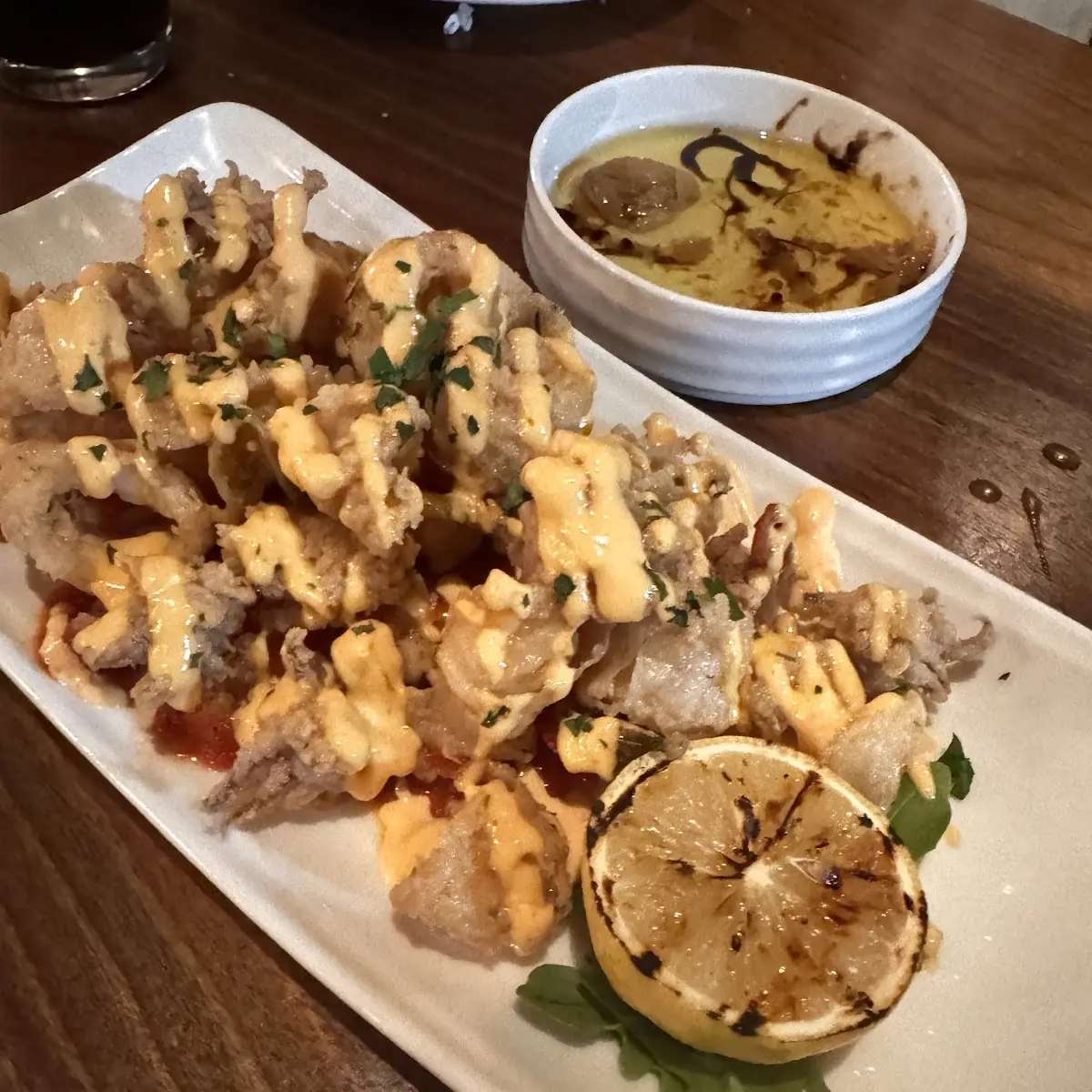 Carl Anthony's Balsamic Calamari