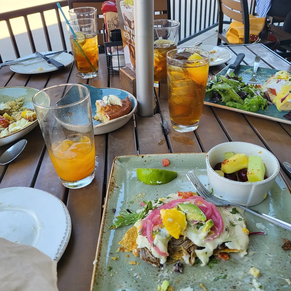Pulled Pork Breakfast Tostada