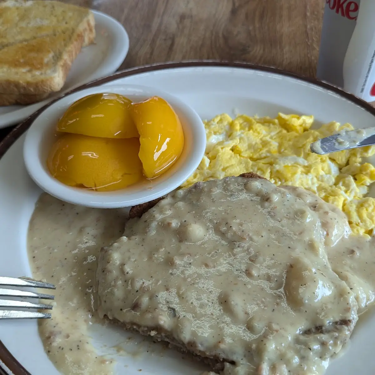 Chicken Fried Steak Breakfast