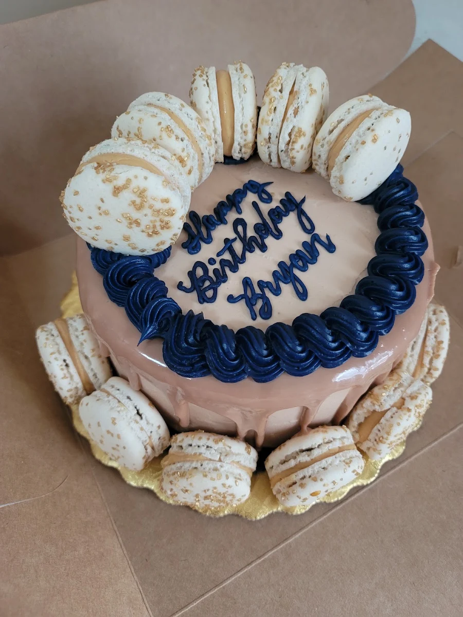 Another Customized Birthday Cake Caramel Flavor