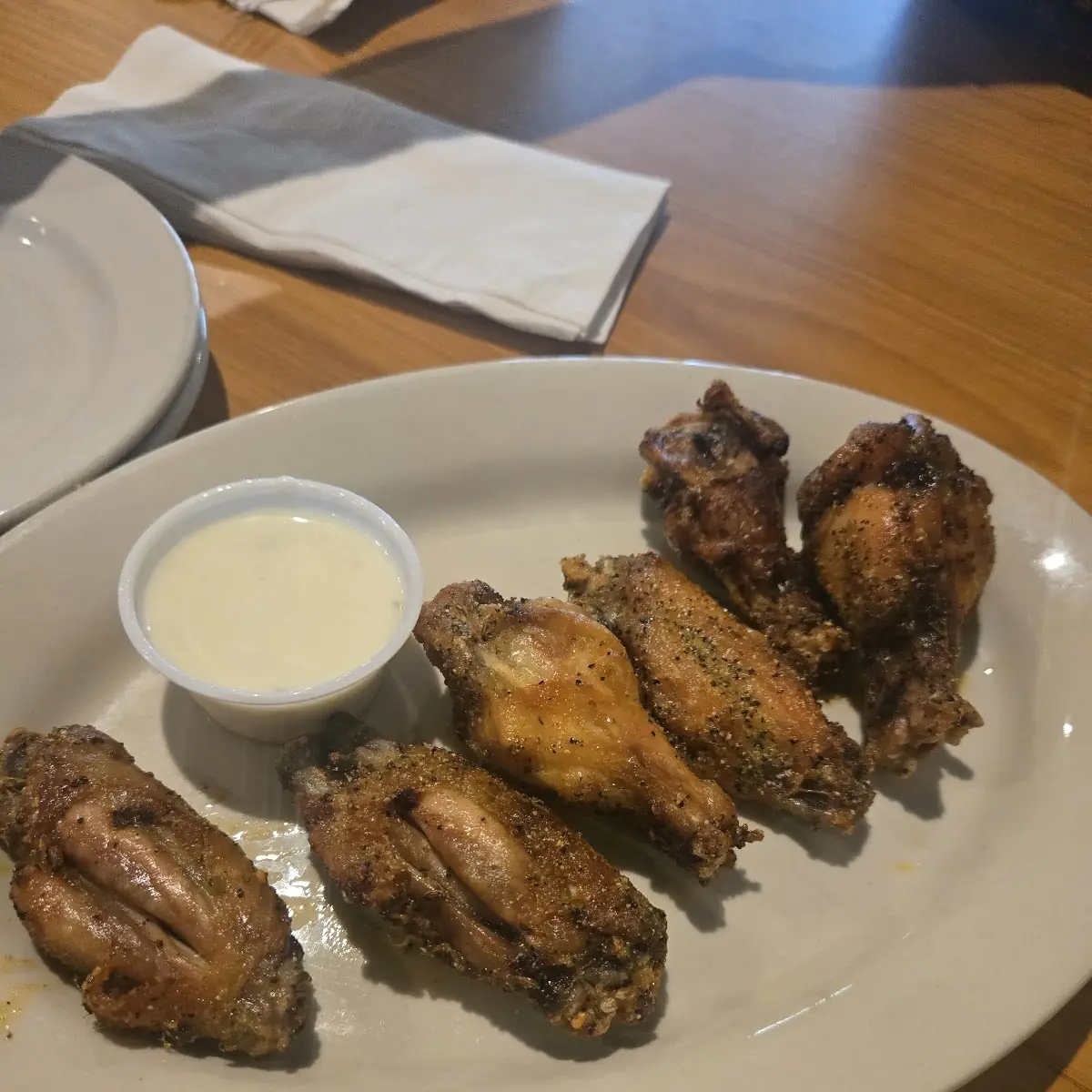 Lemon Pepper Chicken Wings