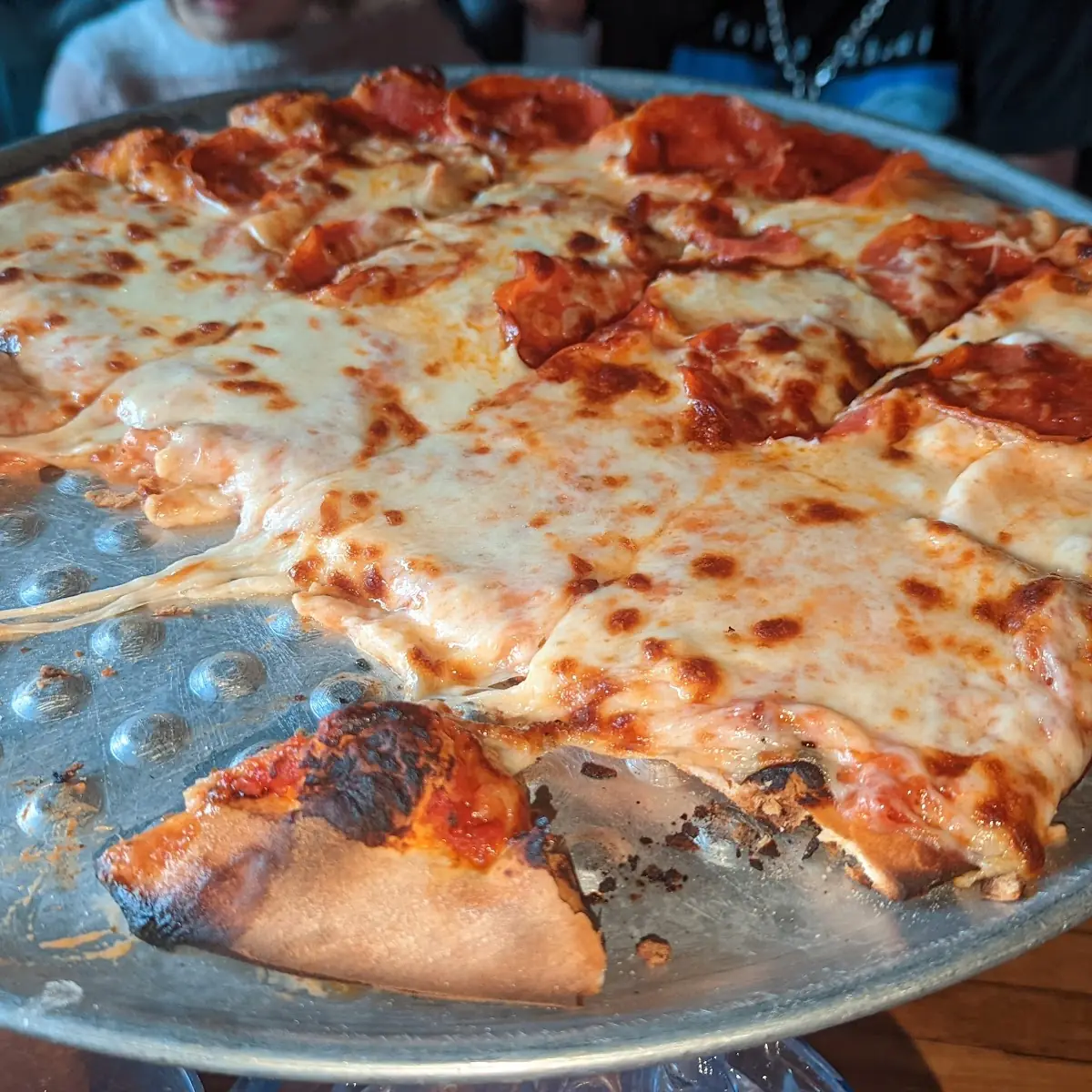 Cheese and Pepperoni Pizza