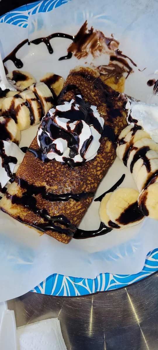 Nutella Banana Crepe