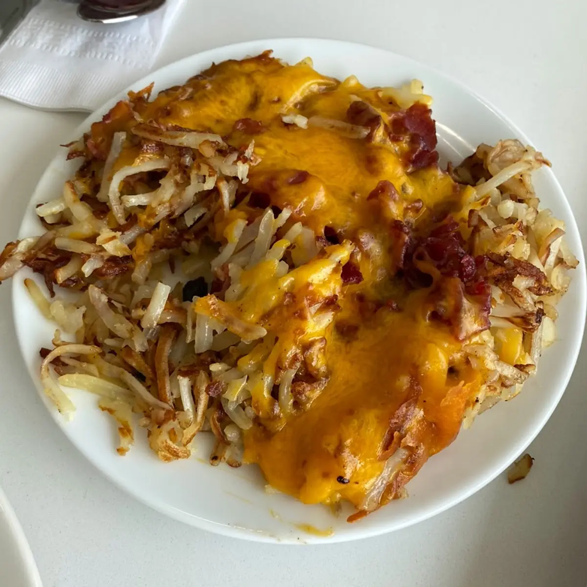 Smothered Bacon Cheddar Hash Browns