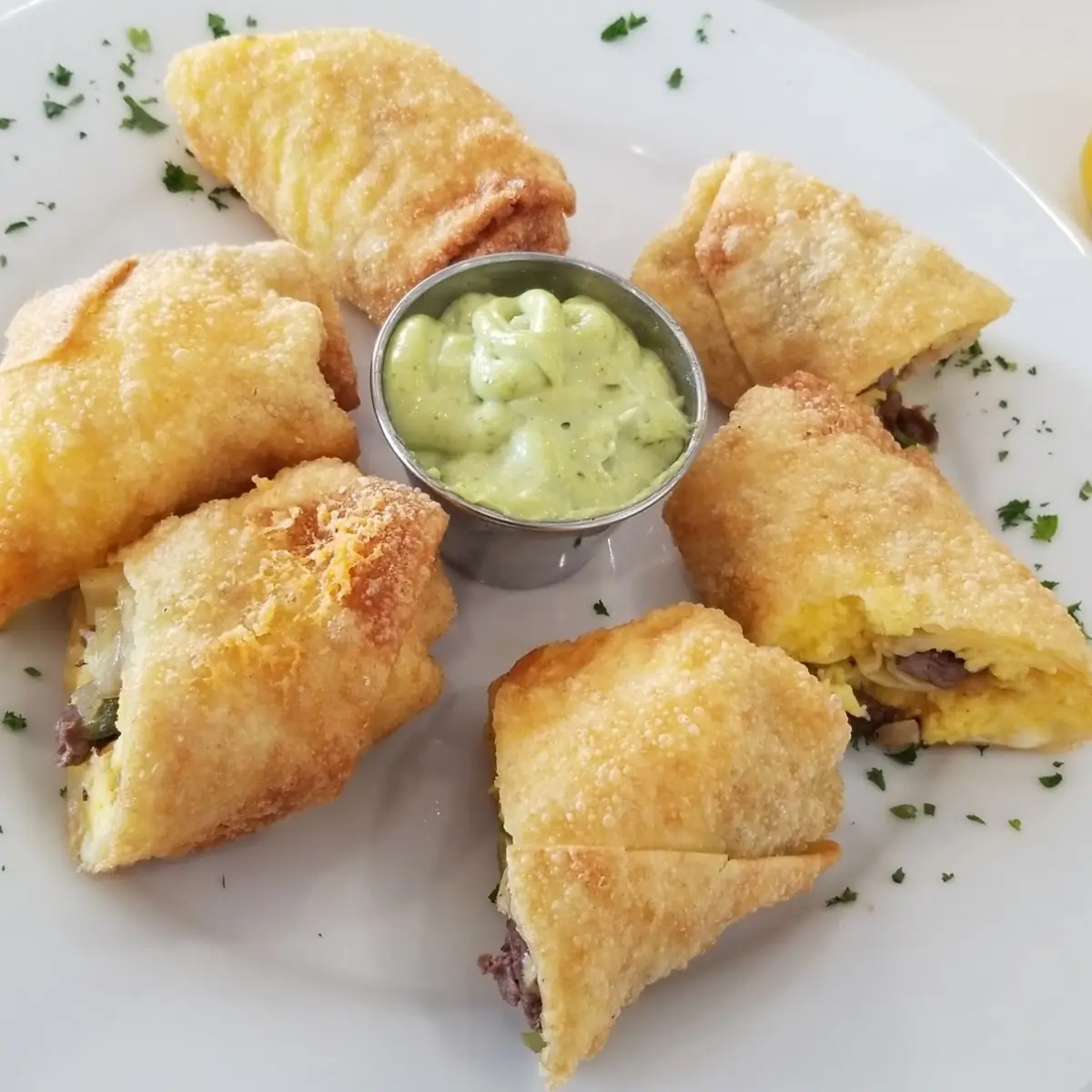 Steak N Egg Rolls