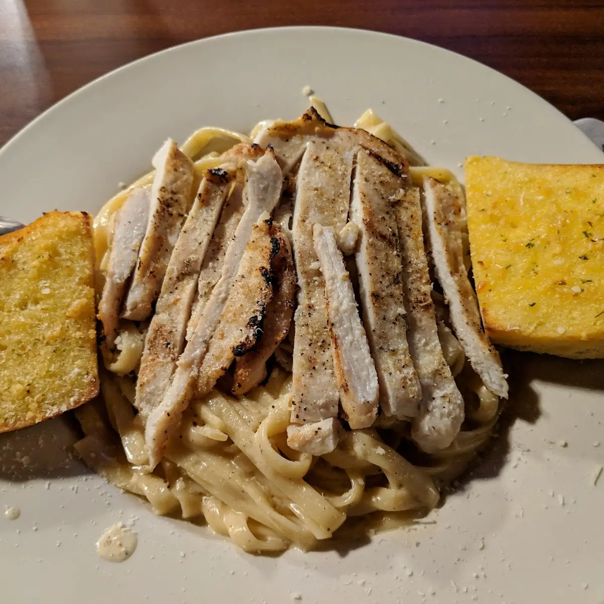 Fettuccine Alfredo with Chicken