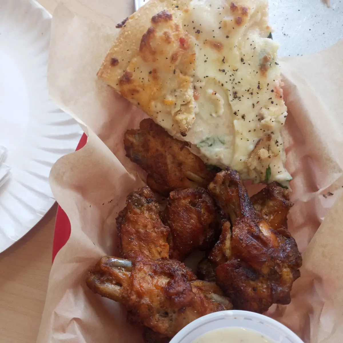Wings with Ranch Its a Must