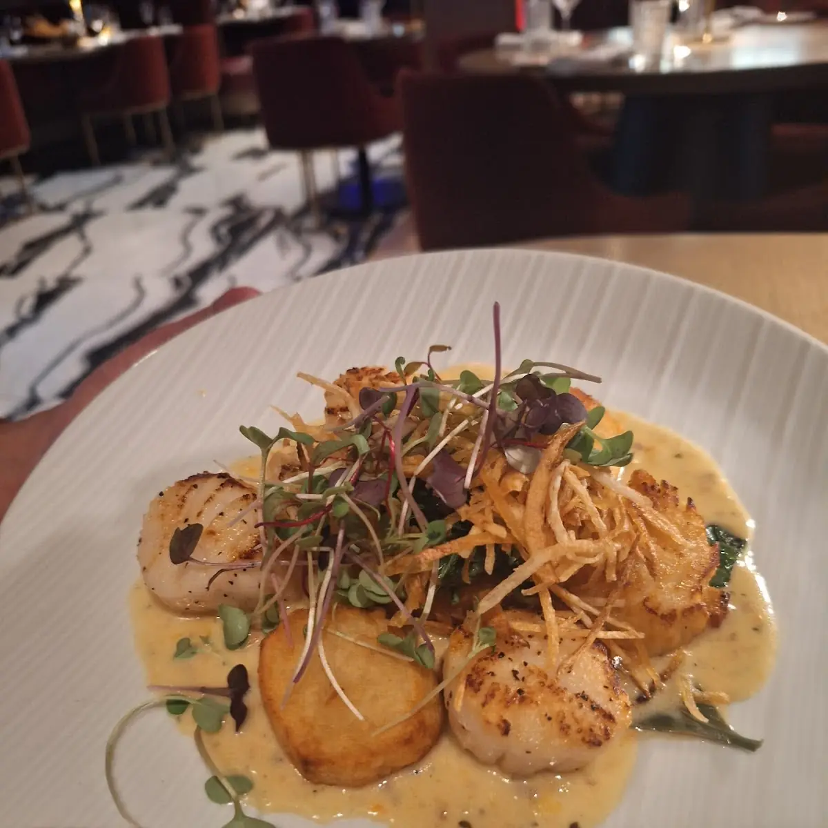 Seared Sea Scallops