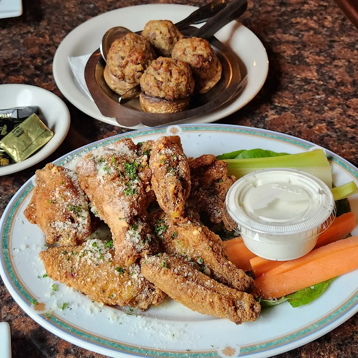 Garlic Parmesan Chicken Wings