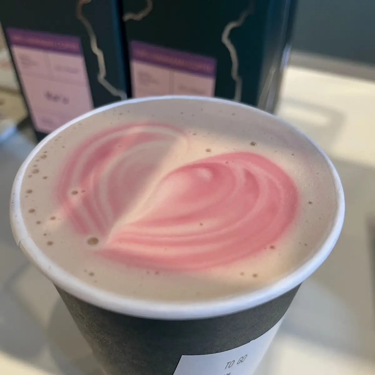 Rose Tea Latte