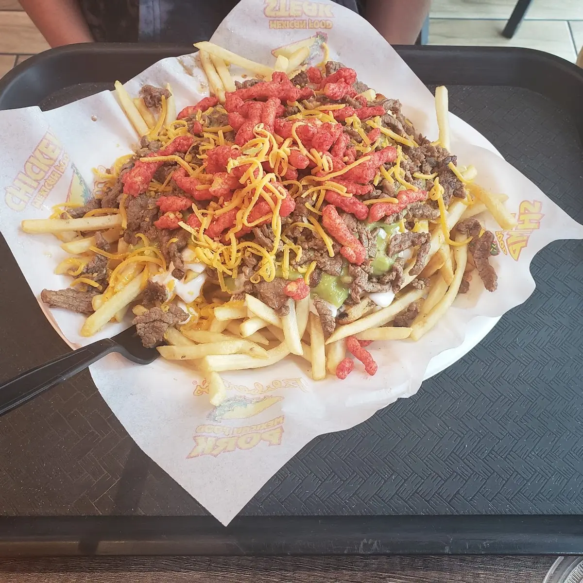 Hot Cheetos Asada Fries