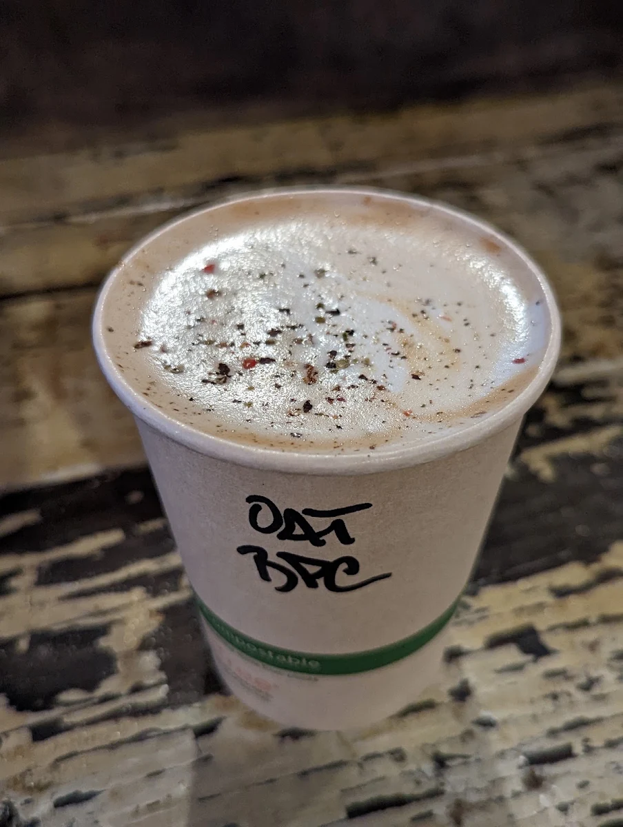 Black Pepper Cardamom Latte