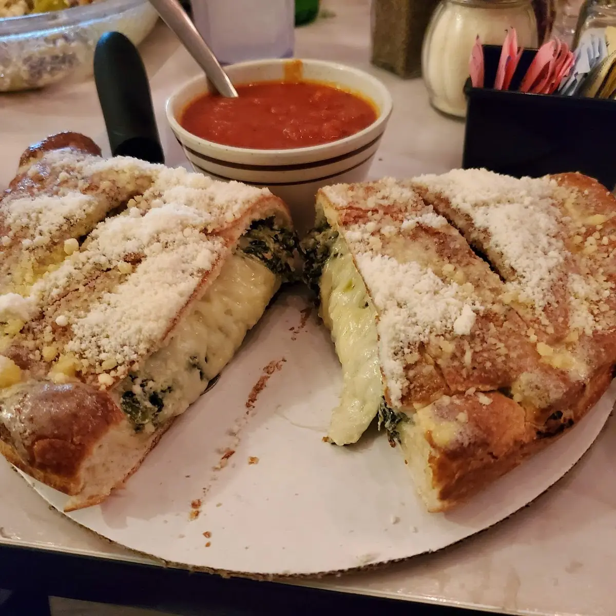 Spinach Calzone