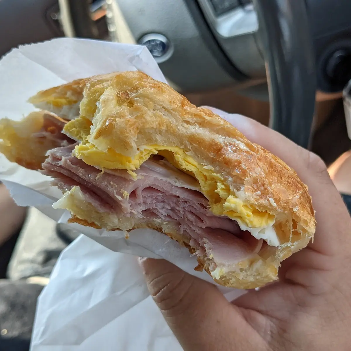 Ham Cheese Egg Croissant