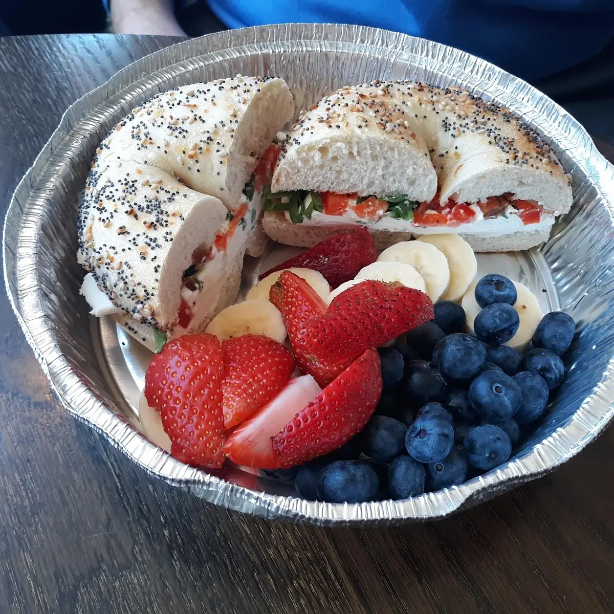 Everything Bagel and Cream Cheese