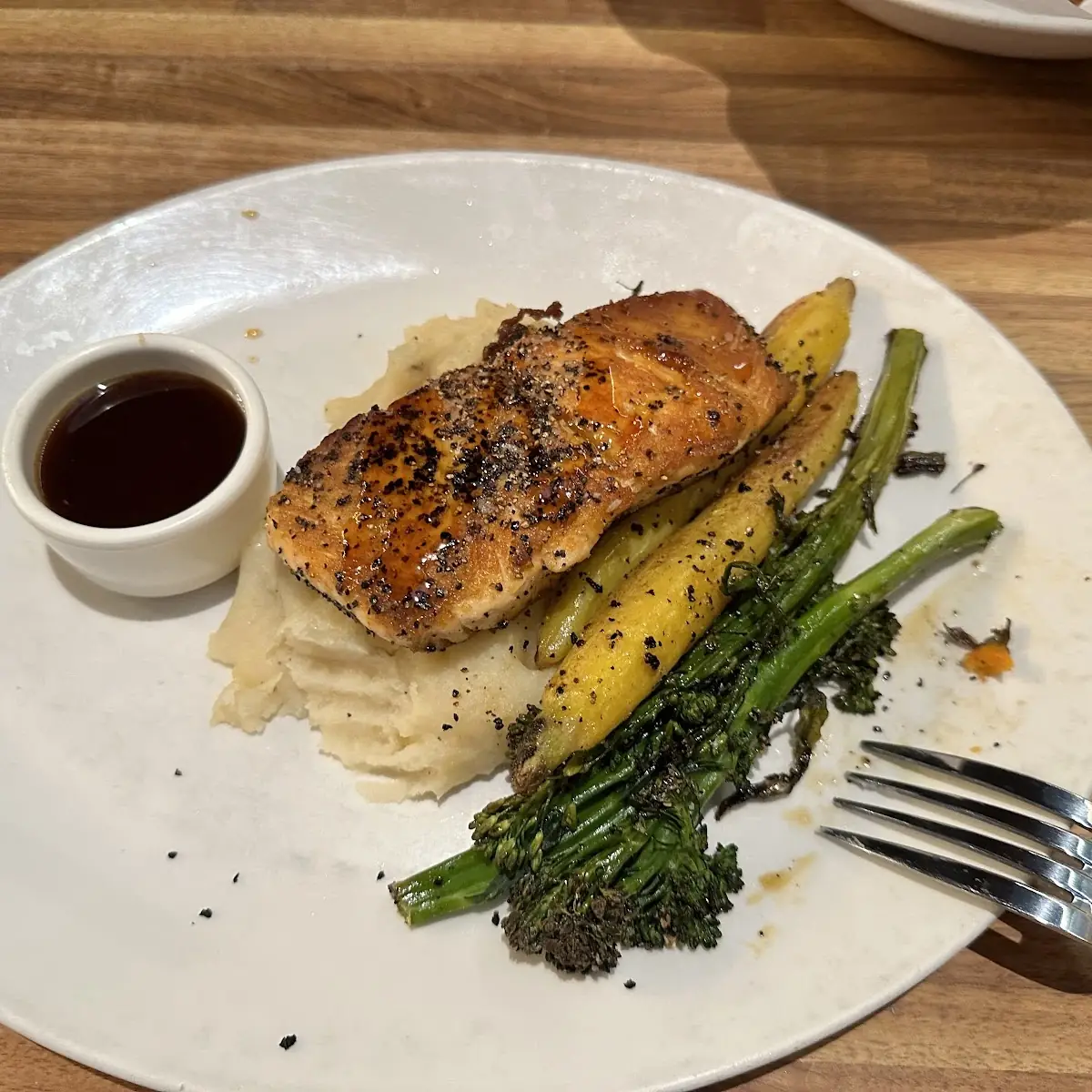 Whiskey Glazed Salmon