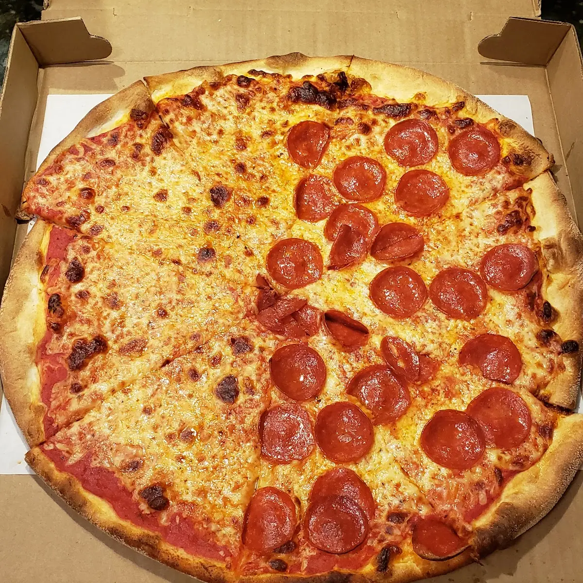Baked Cheese Pizza Slices