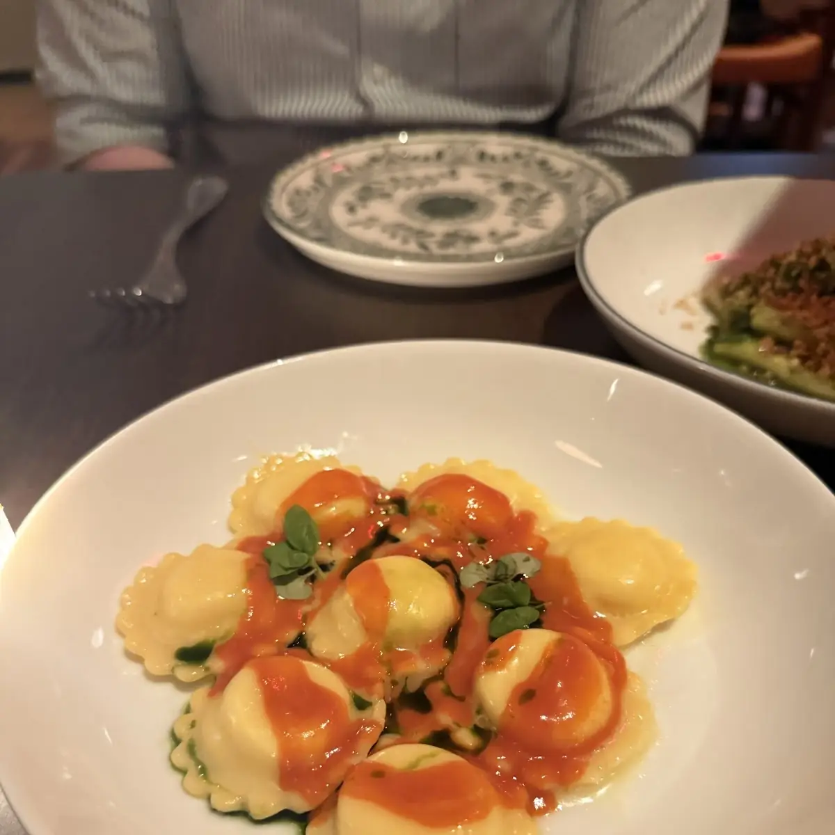 Ravioli and Penne Pasta Dishes