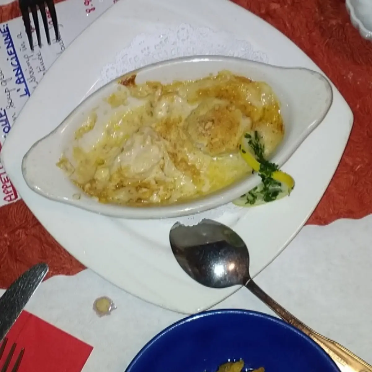 Scallops with Garlic Sauce