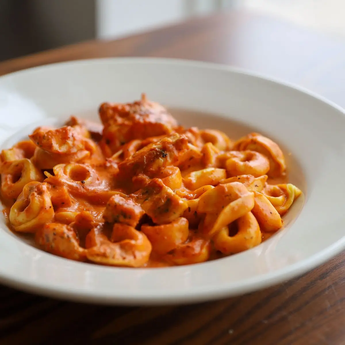 Chicken Tortellini in Tomato Sauce