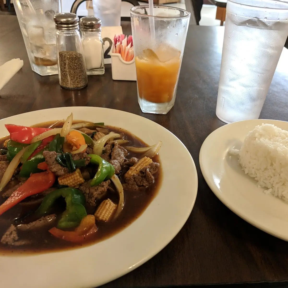 Mongolian Beef with Rice
