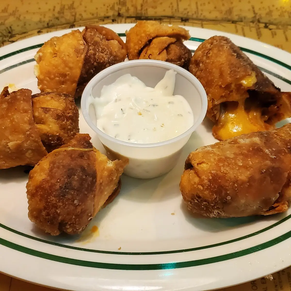 With a Half Dozen Wings