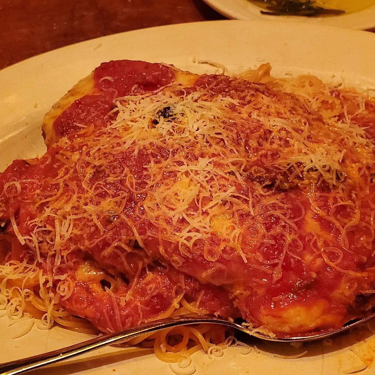 Chicken Parmigiana Dinner